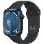 Умные часы Apple Watch Series 9 41 мм, S/M 130-180 мм, Aluminium Case with Sport Band, Midnight