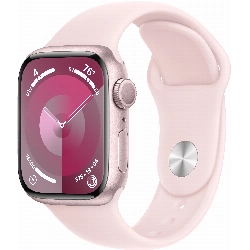 Умные часы Apple Watch Series 9 45 мм, M/L 160-210 мм, Aluminium Case with Sport Band, Pink