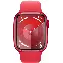 Умные часы Apple Watch Series 9 41 мм, M/L 160-210 мм, Aluminium Case with Sport Band, Red