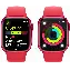 Умные часы Apple Watch Series 9 41 мм, M/L 160-210 мм, Aluminium Case with Sport Band, Red