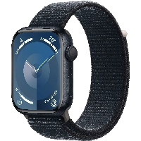 Умные часы Apple Watch Series 9 41 мм, Aluminium Case with Sport Loop, Midnight