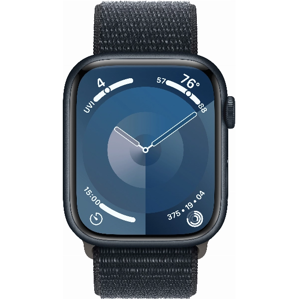 Умные часы Apple Watch Series 9 41 мм, Aluminium Case with Sport Loop, Midnight