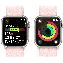 Умные часы Apple Watch Series 9 45 мм, Aluminium Case with Sport Loop, Pink