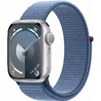 Умные часы Apple Watch Series 9 41 мм, Aluminium Case with Sport Loop, Winter Blue