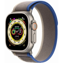 Умные часы Apple Watch Ultra 49 мм, M/L 145-220 мм, Titanium Case with Trail Loop, Blue/Gray