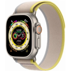 Умные часы Apple Watch Ultra 49 мм, M/L 145-220 мм, Titanium Case with Trail Loop, Yellow/Beige