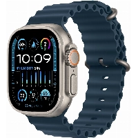 Умные часы Apple Watch Ultra 2 49 мм, Titanium Case with Ocean Band, Blue