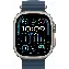 Умные часы Apple Watch Ultra 2 49 мм, Titanium Case with Ocean Band, Blue