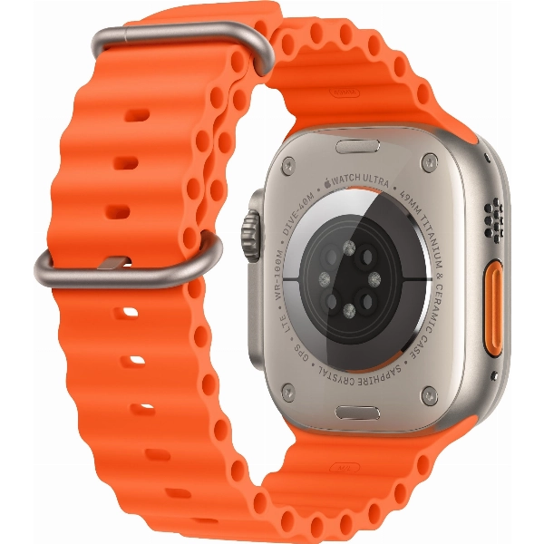 Умные часы Apple Watch Ultra 2 49 мм, Titanium Case with Ocean Band, Orange
