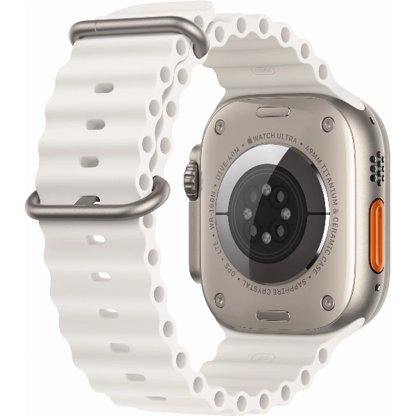 Умные часы Apple Watch Ultra 2 49 мм, Titanium Case with Ocean Band, White