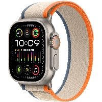 Умные часы Apple Watch Ultra 2 49 мм, S/M 130-180 мм, Titanium Case with Trail Loop, Orange/Beige