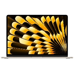 Ноутбук Apple MacBook Air 15 2024 2880x1864, Apple M3, RAM 16 ГБ, SSD 512 ГБ, Apple graphics 10-core, macOS, MXD33, Starlight