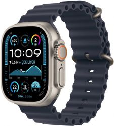 Смарт-часы Apple Watch Ultra 2 2024 49 мм, Natural Titanium Case with Navy Ocean Band