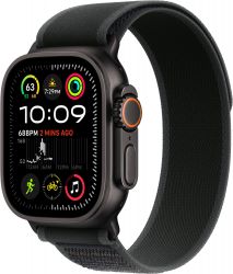 Смарт-часы Apple Watch Ultra 2 2024 49 мм, Black Titanium Case with Black Trail Loop - M/L