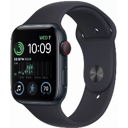 Умные часы Apple Watch Series SE Gen 2 40 мм Aluminium Case, Midnight Sport Band, тёмная ночь - S/M