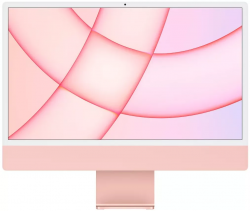 Моноблок Apple iMac 24" 2021 MJVA3, 4480x2520, Apple M1, RAM 8 ГБ, SSD 256 ГБ, 8-core CPU, 7-core GPU, MacOS, Pink, розовый
