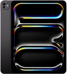 Планшет Apple iPad Pro 13 2024, M4/2024, 256Gb, Wi-Fi + Cellular, iPadOS, Space Black, космический черный