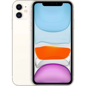 Смартфон Apple iPhone 11, 128 ГБ, White, белый
