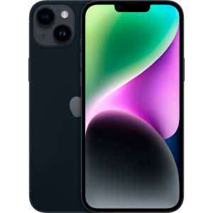Смартфон Apple iPhone 14 Plus 256 ГБ, Dual: nano SIM + eSIM, Midnight, "тёмная ночь"