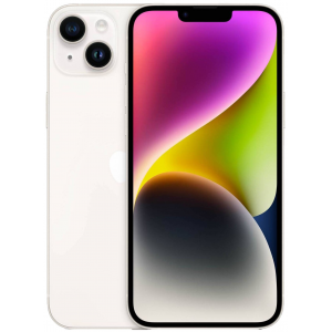 Смартфон Apple iPhone 14 Plus 128 ГБ, Dual: nano SIM + eSIM, Starlight, "сияющая звезда"