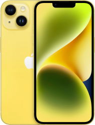 Смартфон Apple iPhone 14 256 ГБ, Dual nano Sim, Yellow, желтый