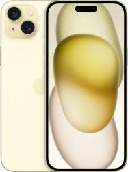 Смартфон Apple iPhone 15 Plus 512 ГБ, Dual: nano SIM + eSIM, Yellow, желтый