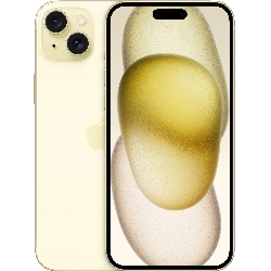 Смартфон Apple iPhone 15 Plus 128 ГБ, Dual: nano SIM + eSIM, Yellow, желтый