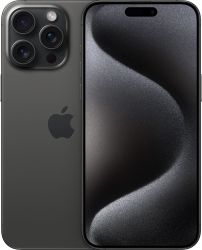 Смартфон Apple iPhone 15 Pro Max 256 ГБ, Dual eSim, Black titanium, черный титан