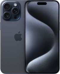 Смартфон Apple iPhone 15 Pro Max 256 ГБ, Dual eSim, Blue titanium, синий титан