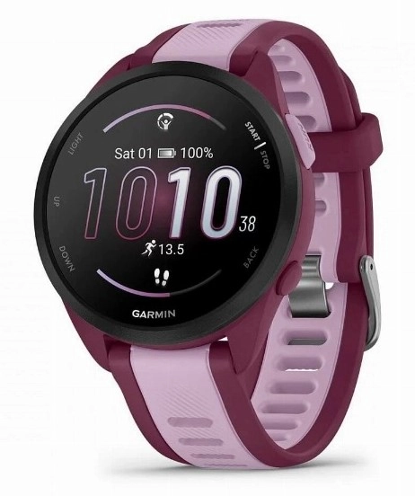 Умные часы Garmin Forerunner 165 Music, Berry/Lilac
