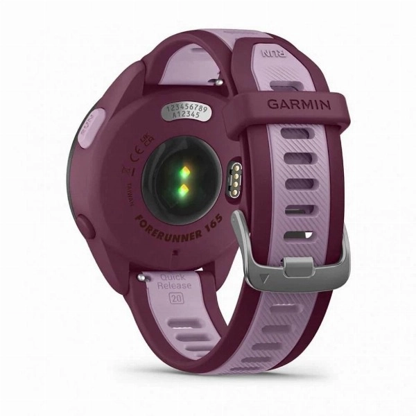 Умные часы Garmin Forerunner 165 Music, Berry/Lilac