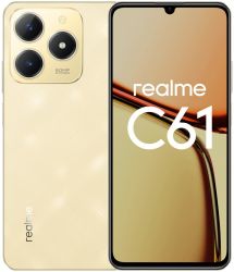 Смартфон realme C61 8/256 ГБ, Dual nano SIM, Gold, золотой