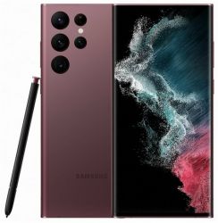 Смартфон Samsung Galaxy S22 Ultra 5G, 8/128 GB, Dual: nano SIM + eSIM, Snapdragon Burgundy