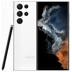 Смартфон Samsung Galaxy S22 Ultra 12/512 ГБ, Dual: nano SIM + eSIM, White, белый