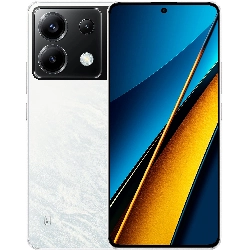 Смартфон Xiaomi Poco X6 5G 8/256 ГБ Global, Dual nano SIM, White, белый